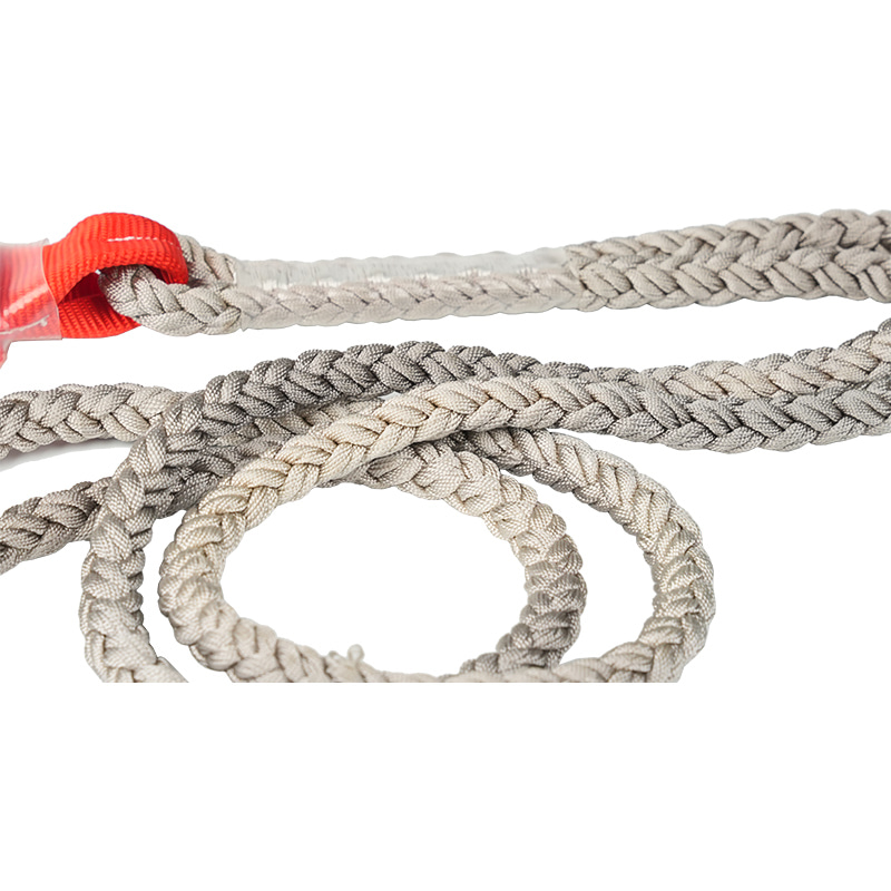 Lanyard berkembar perlindungan jatuh KA-L02 dengan tali poliamida dan penyerap hentakan