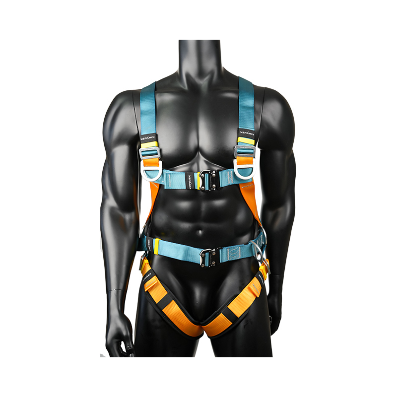 KA02 gelang 6 D , 2 gesper lepas cepat, pelapik pinggang besar binaan penuh badan abah keselamatan bumbung